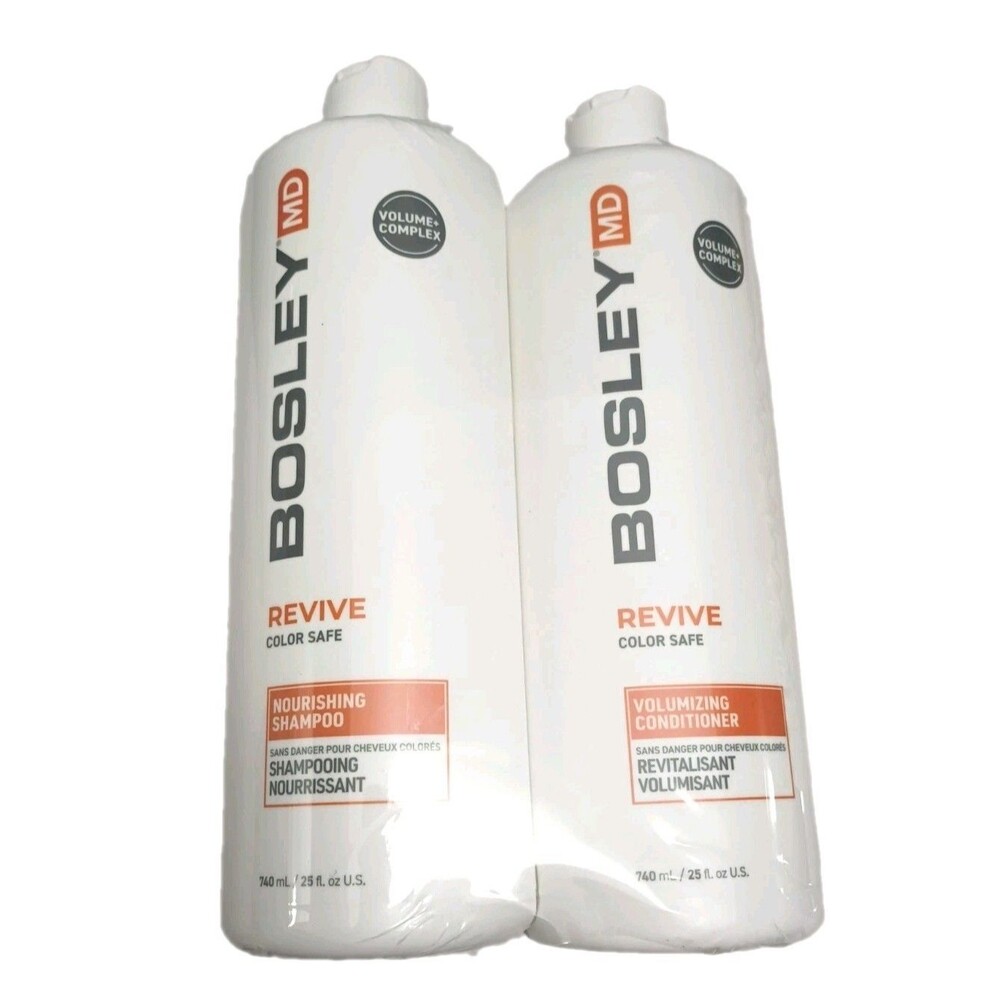 Bosley MD Revive Color Safe Nourishing Shampoo & Volumizing Conditioner